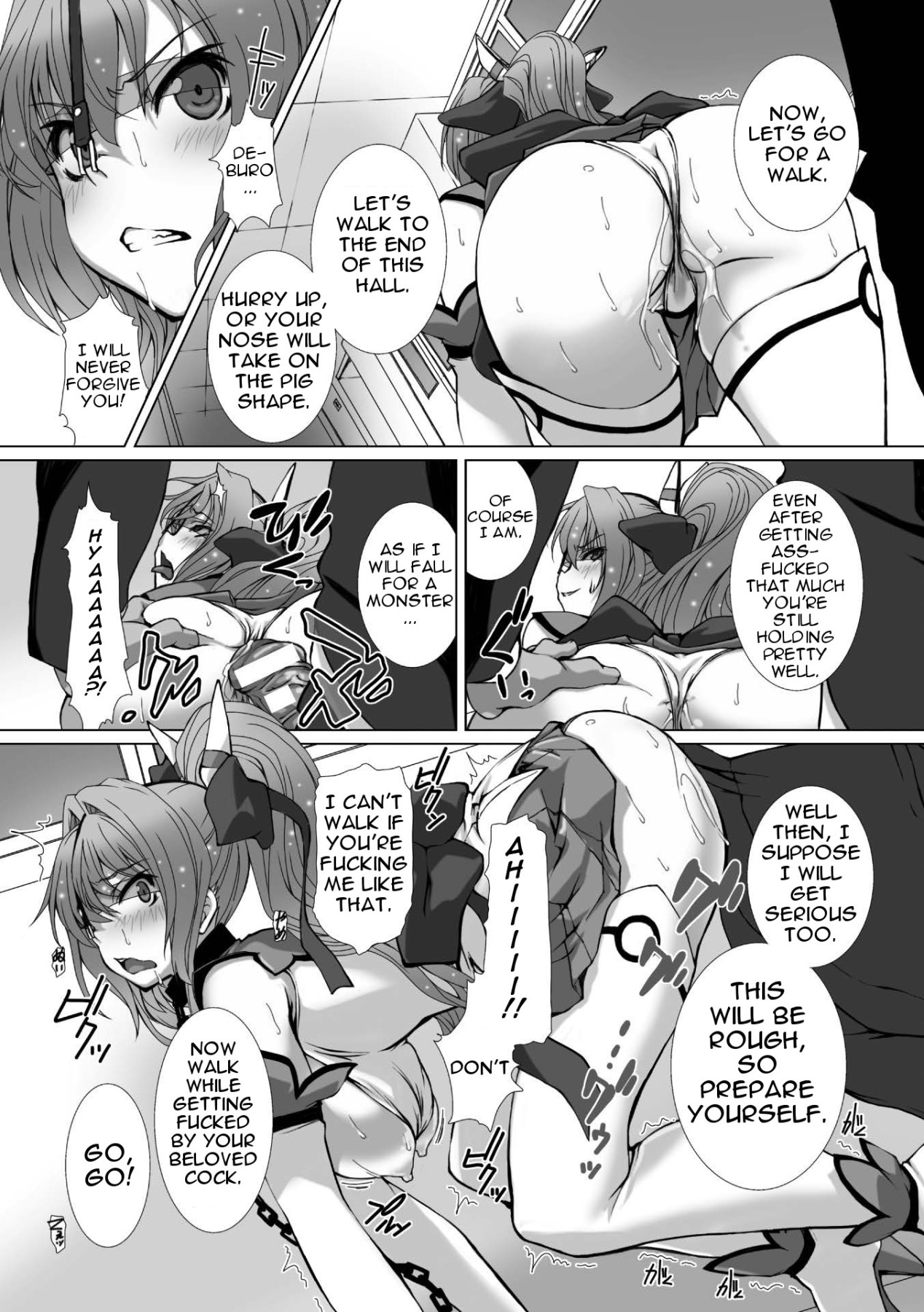 Hentai Manga Comic-Uniform Transforming Princess Shine Mirage THE COMIC - Ch.1-6-Read-64